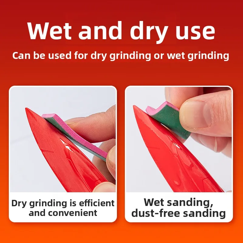 Hobby Grade Wet Dry Sanding Sheets Waterproof Abrasive Paper for Model Making Gate Removal Polishing DIY Craft Tool