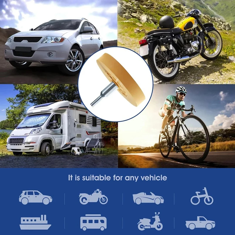 Universal Rubber Eraser Wheel For Remove Car Glue Adhesive Sticker Pinstripe Decal Graphic Auto Repair Paint Tool