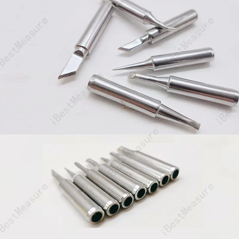 5PCS, Premium 900M series industrial soldering copper soldering iron tip set, perfect for electronic product maintenance