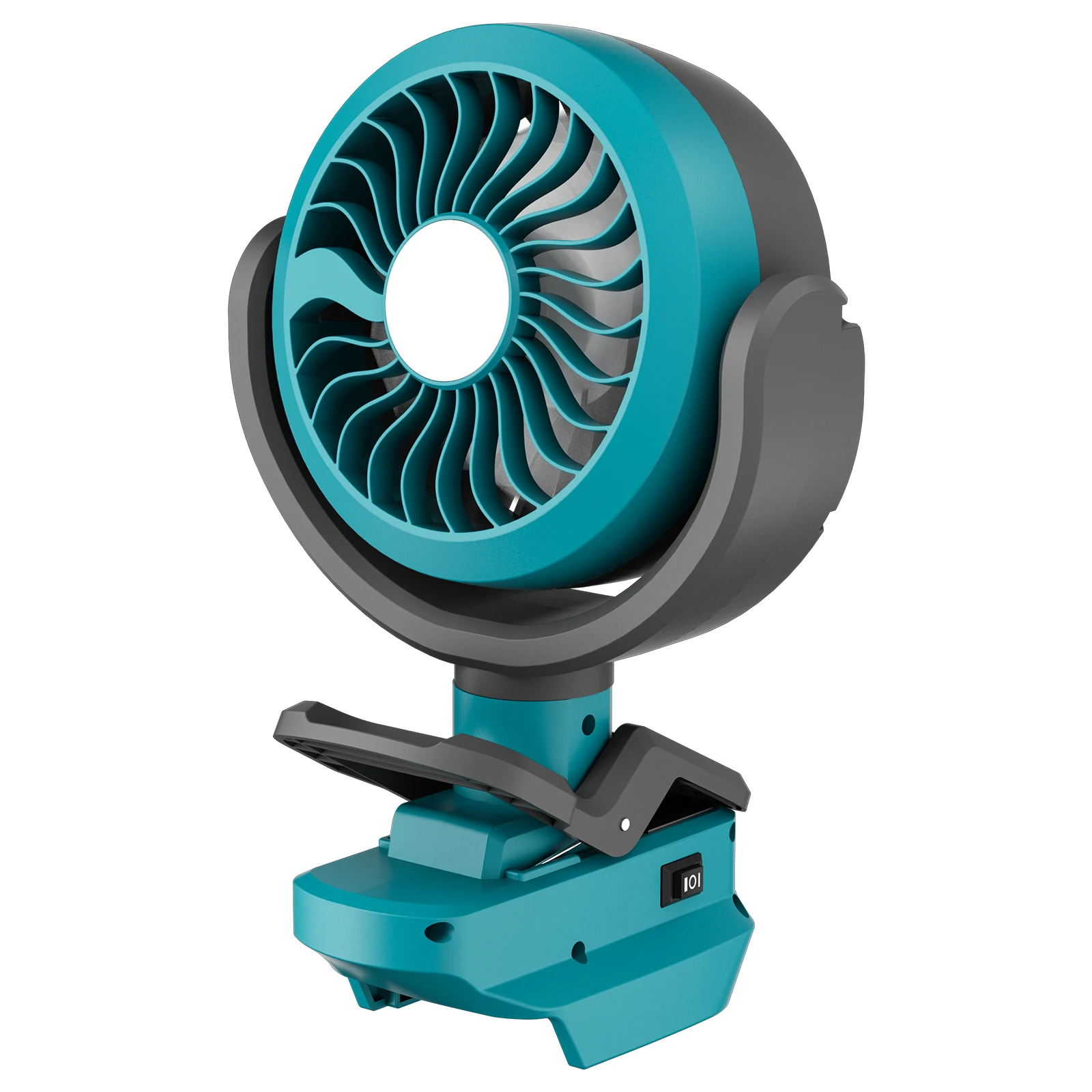 Nananuu Cordless Fan&Camping Light For Makita BL1830 Battery Camping Workshop Strong Wind Suitable Various Scenarios