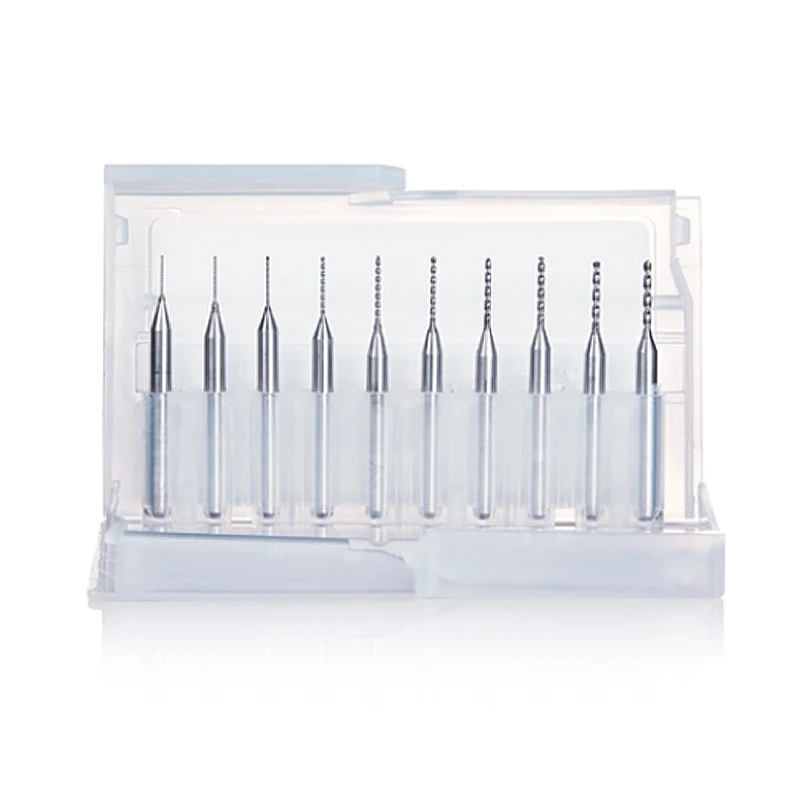 DSPIAE DB-03 Drill Bit 0.3-1.2mm Model Tool Sliver Hand Tool Hobby Accessory 10Pcs/set