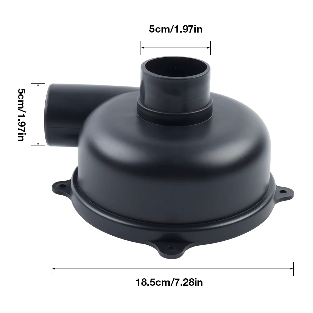 New Cyclone Separator Cover Powder Dust Collector DIY Turbocharged Filter Industrial Cyclone Dust Collector for Workshops/Home