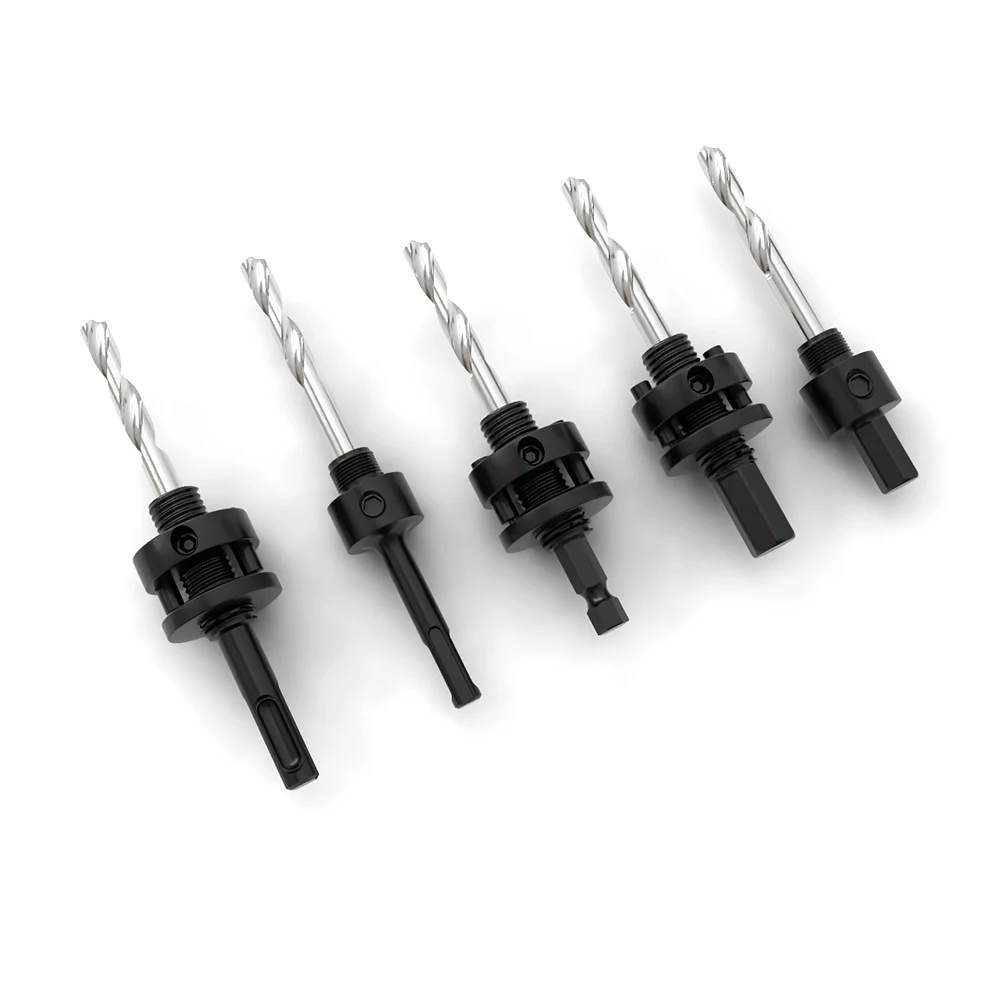 1Pc A2 A4 Hole Saw Arbor With Drill Bit For Bi-Metal Hole Saw Woodworking Power Tool Accessory