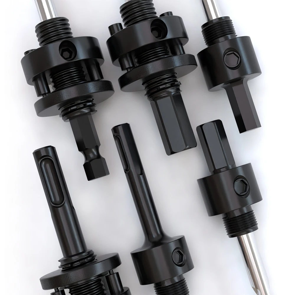 1Pc A2 A4 Hole Saw Arbor With Drill Bit For Bi-Metal Hole Saw Woodworking Power Tool Accessory