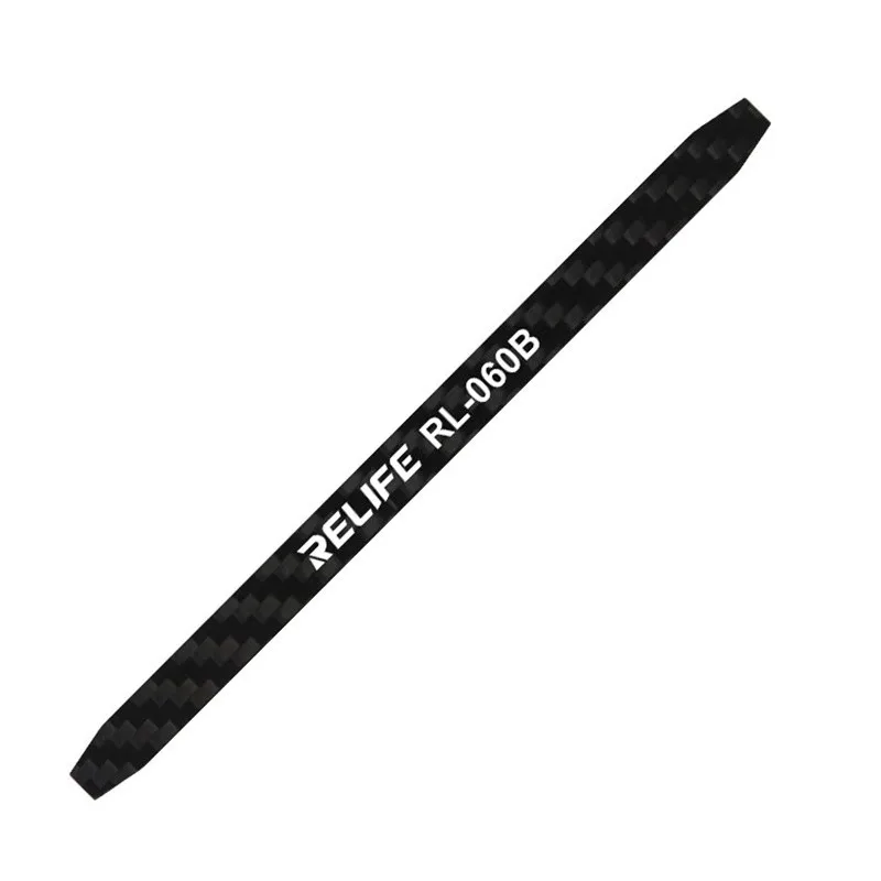 RELIFE RL-060B Carbon Fiber Disassembly Crowbar for Mobile Phone Laptop Maintenance Non-magnetic LCD Screen Dismantling Tool