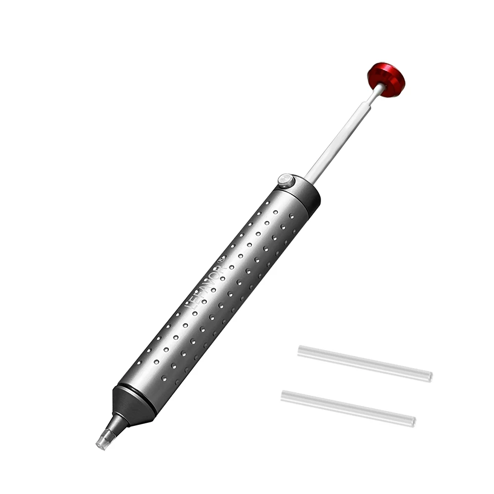 LEFAVOR Aluminum Powerful Desoldering Pump Suction Tin Gun Soldering Sucker Pen Removal Vacuum Solder Iron Welding Repair Tool