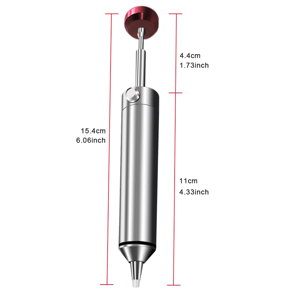 LEFAVOR Aluminum Powerful Desoldering Pump Suction Tin Gun Soldering Sucker Pen Removal Vacuum Solder Iron Welding Repair Tool