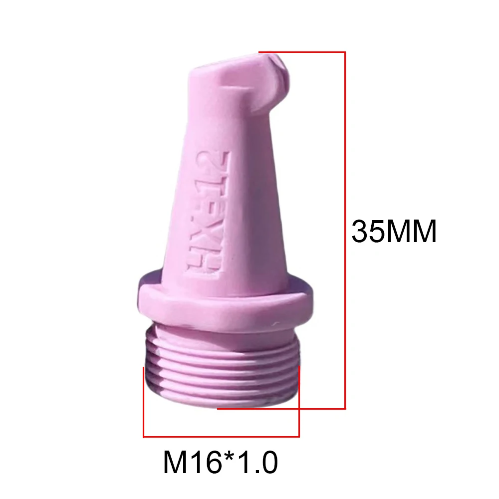 Laser Handheld Ceramic Welding Head Nozzle M16, Wire Nozzle AS-12 Fiber Optic Welding Machine Double Wire Cutting Nozzle 1.2