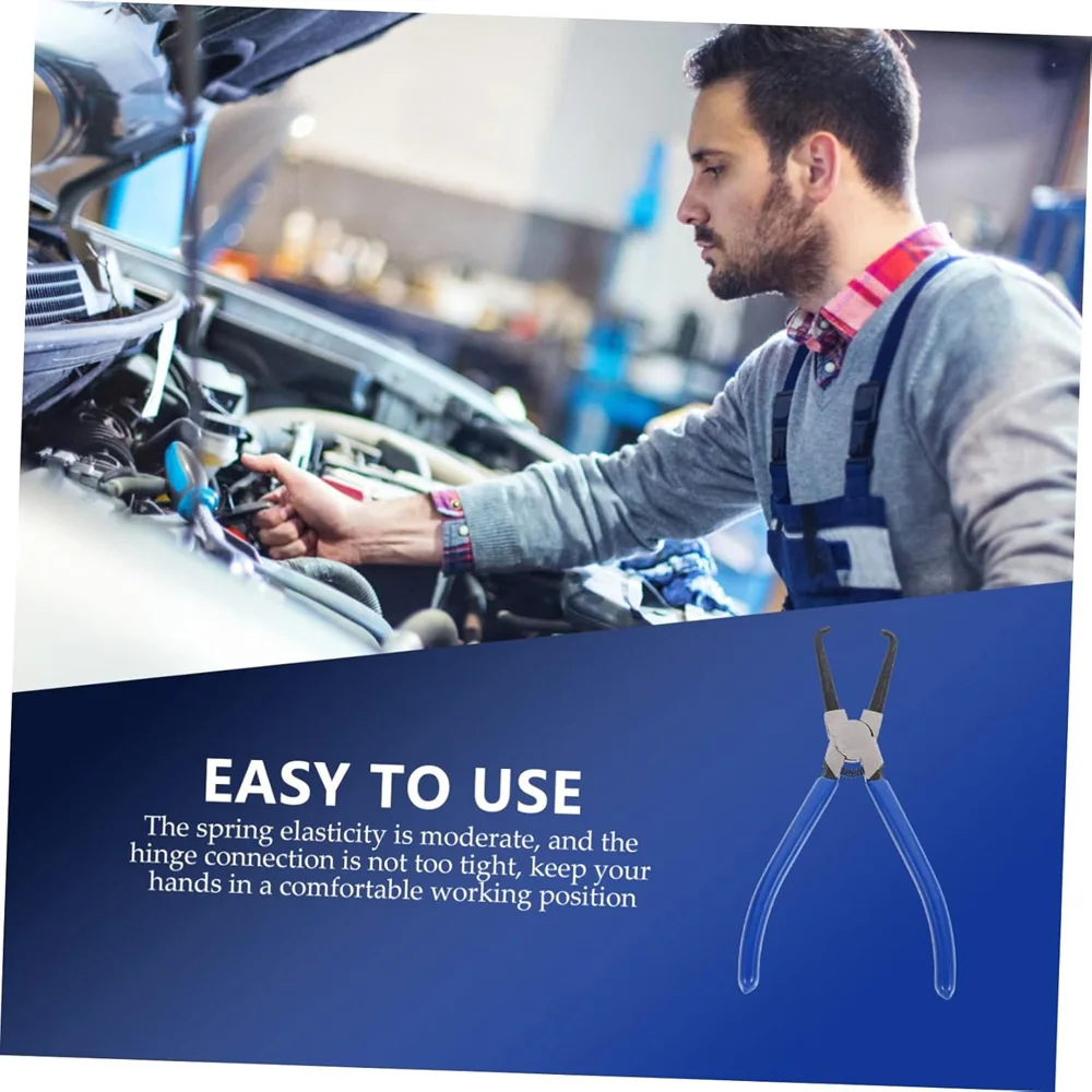 New Blue Clamp Plier Joint Clamping Pliers for Quick Filter Removal Oil Line Clamp Pliers Auto Tool for Detaching Fuels Hoses