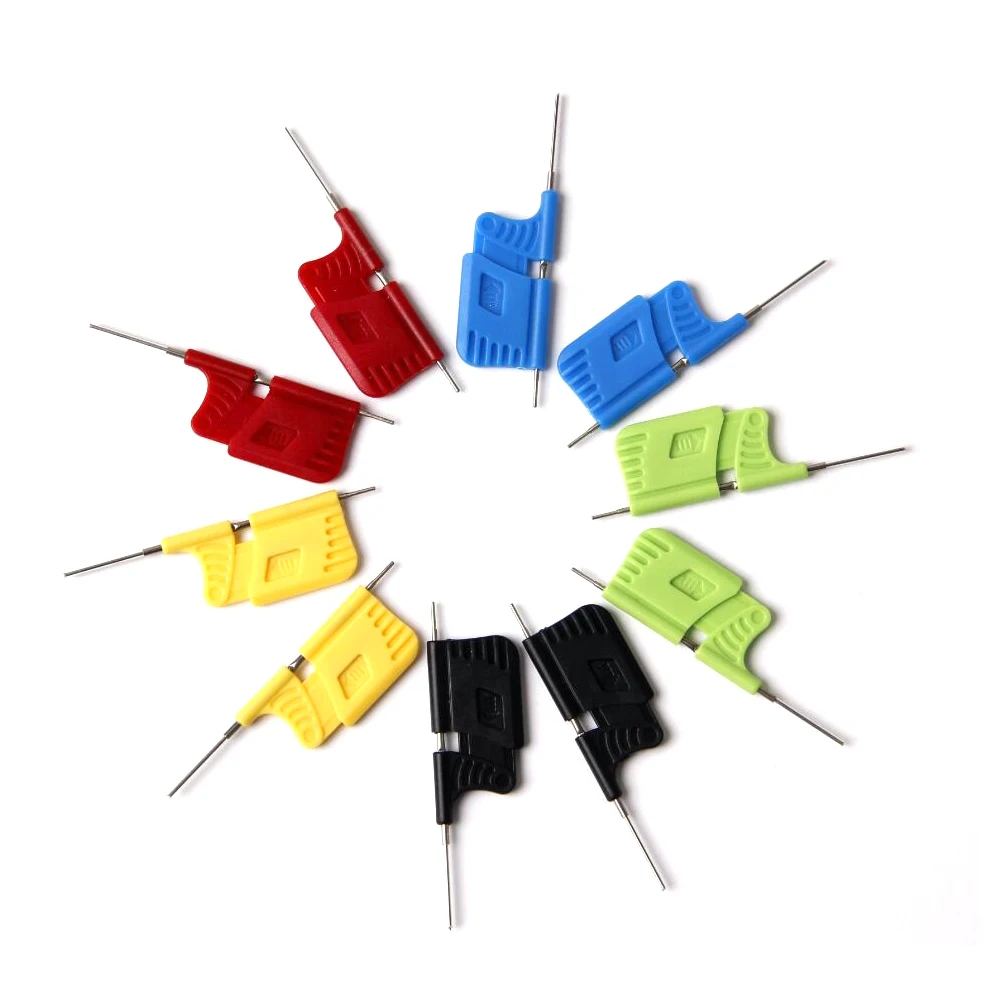 10pcs Chip Test Clip IC Clamp BIOS Burning Fixture SOP SOIC TSOP MSOP SSOP SMD PIN Socket Adapter Programmer for Logic Analyzer