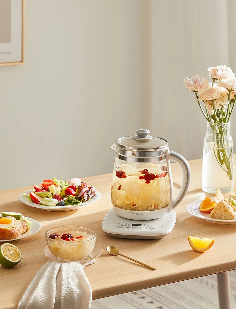 Joyoung Electric Kettle 1.5L Household Multifunction Health Pot Adjustable Firepower Temperature Tea Dessert Soup DGD1506BQ