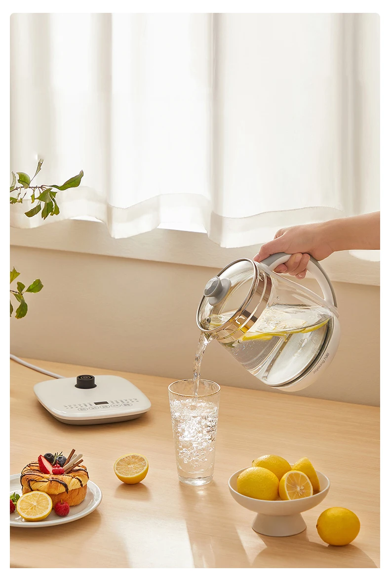 Joyoung Electric Kettle 1.5L Household Multifunction Health Pot Adjustable Firepower Temperature Tea Dessert Soup DGD1506BQ