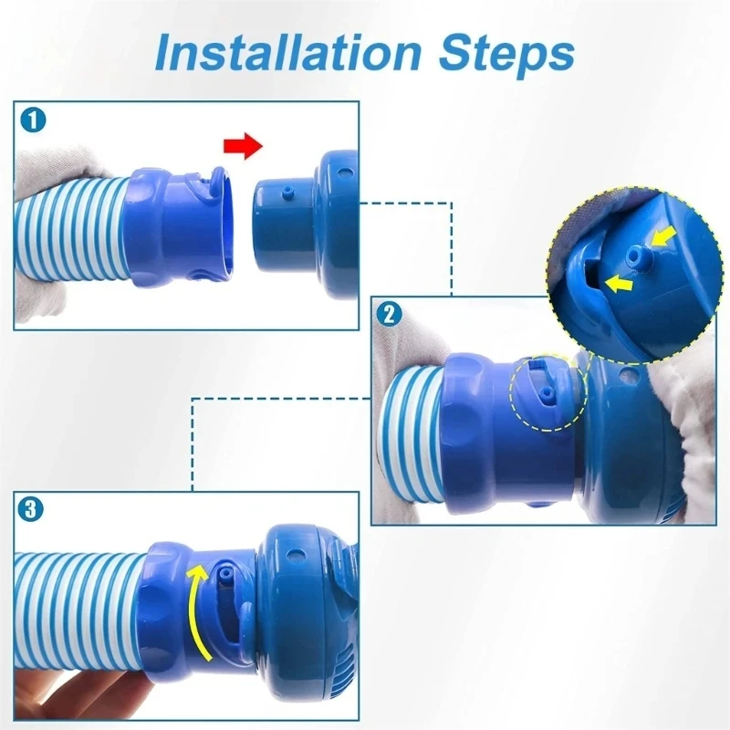 Accessories Pool Vacuum Hose Adapter For Zodiac MX6 MX8 Pool Cleaner Swimming Pool Suction Adapter Hose Adaptor