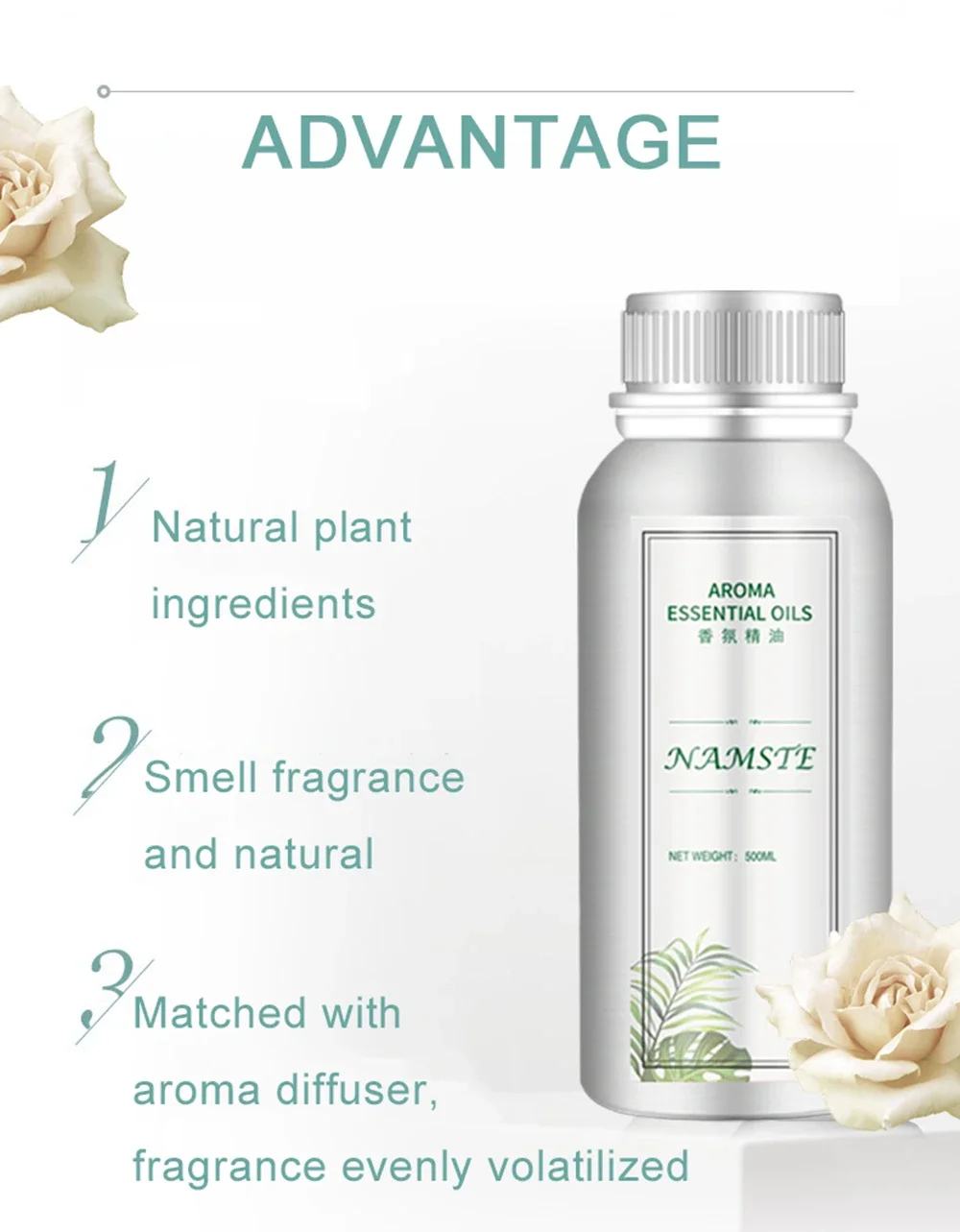 Namste 100ML Ritz Carlton Hotel Essential Oil Hotels Home Air Freshener Pure plant essential oil Free 3 Pieces Of 5ml Samples