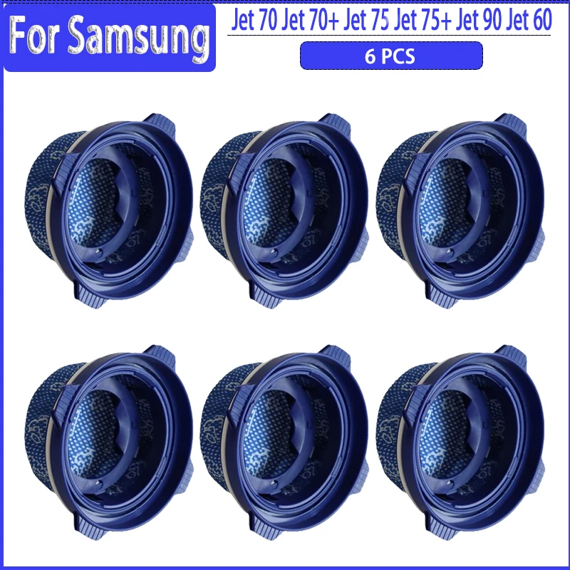 HEPA Filter for Samsung Jet 60, Jet 70, Jet 70+, Jet 75, Jet 75+, Jet 90, VS9000RL Stick Vacuum Cleaner Dust Filter Replacement