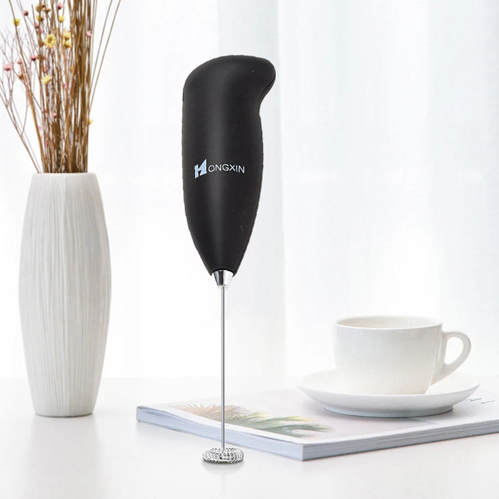 Electric Whisk Portable Handheld Blender Coffee Milk Stirrer Kitchen Tools Stainless Steel Milk Frother