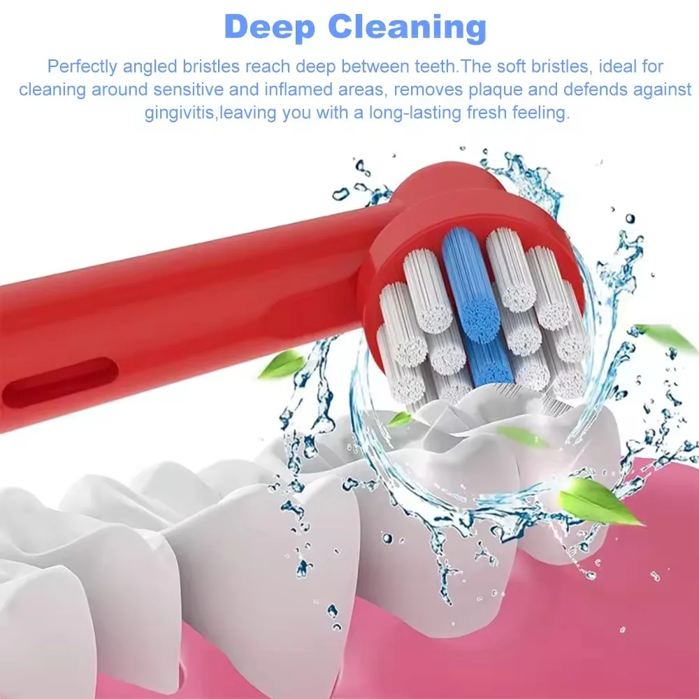 4/8/12 Kid's Replacement Brush Heads Stages Power EB10 Soft Brush Refills for Oral B Children Electric Toothbrush 3 Years Old+