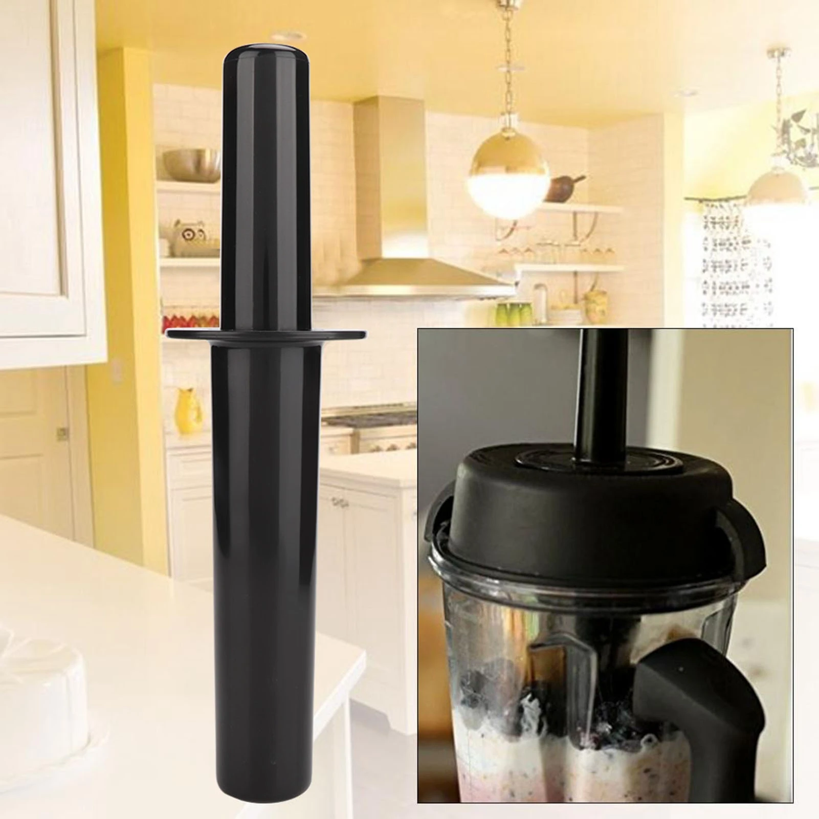Cooking Machine Accessories General Blender Tamper Plastic Muddler for Blender Mixer 24cm