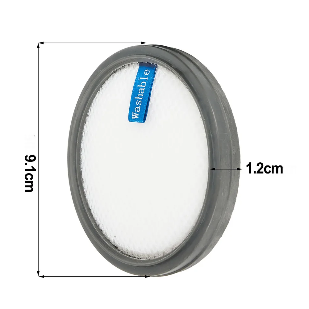 Washable Rear-Filter Replacement For PRETTYCARE W200 W300 Handheld Cordless Vacuum Cleaner Spare Filters Parts