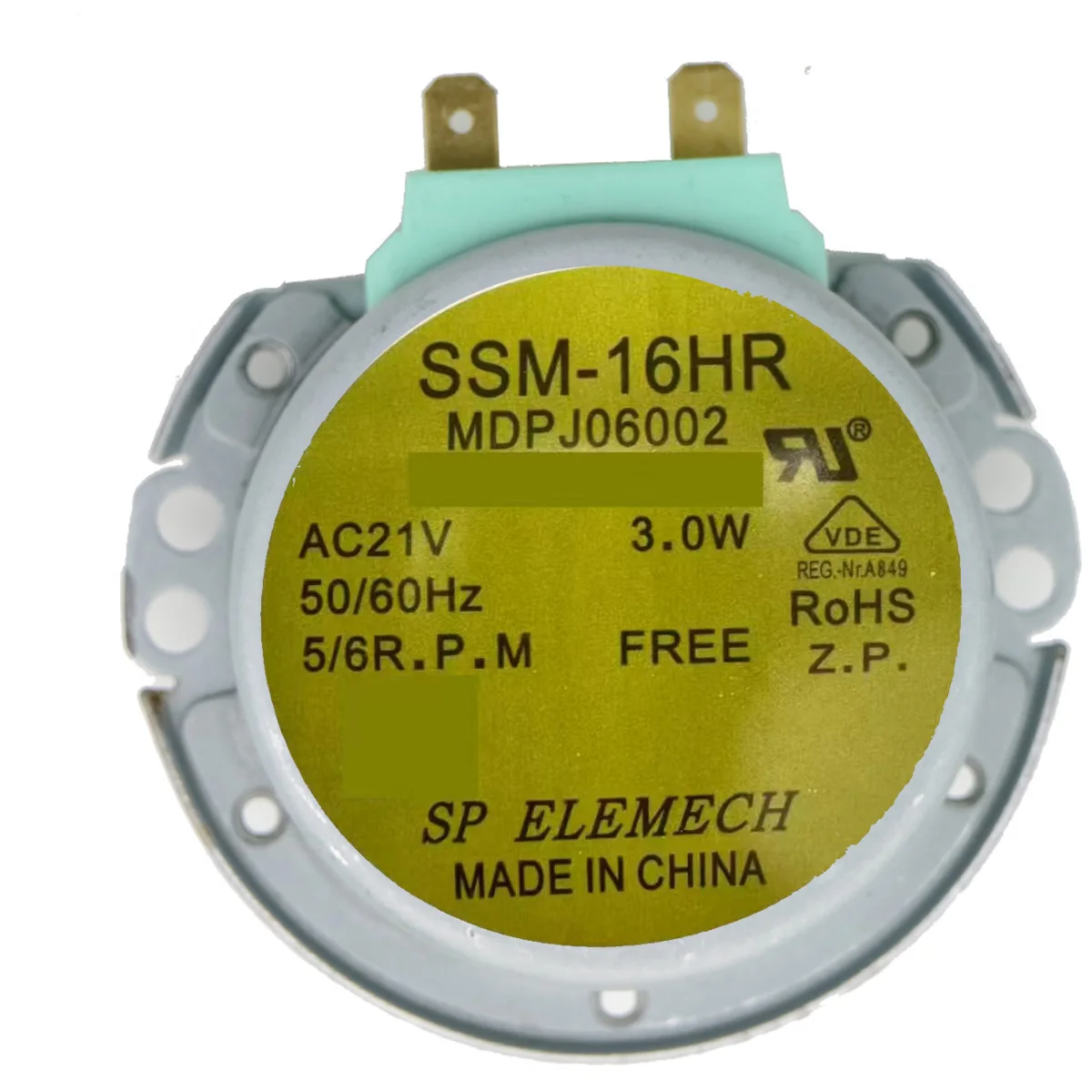 NEWEST Microwave Oven Synchronous Motor Tray Motors SSM-16HR AC 21V 3W 50/60Hz for LG Microwave Oven Parts