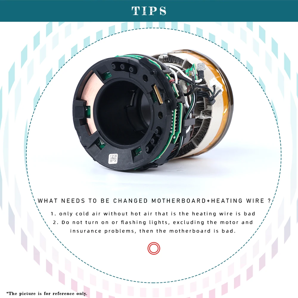 220V Voltage Heating Coil Mainboard Mothboard Repair Part for Dyson Hair Dryer HD01 HD02 HD03 HD08 Disassembly Accessories