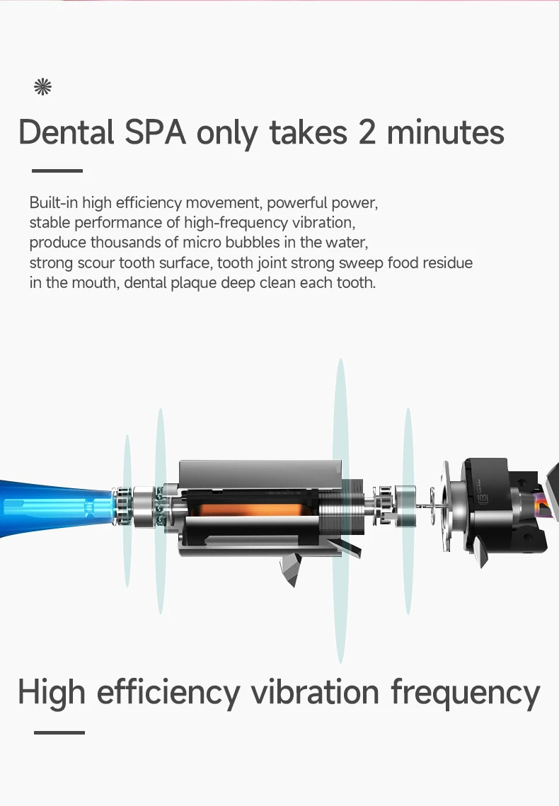Electric Toothbrush IPX7 Waterproof Sonic Toothbrush DuPont Soft Bristles Adult Large Button Vibration Intelligent Toothbrush