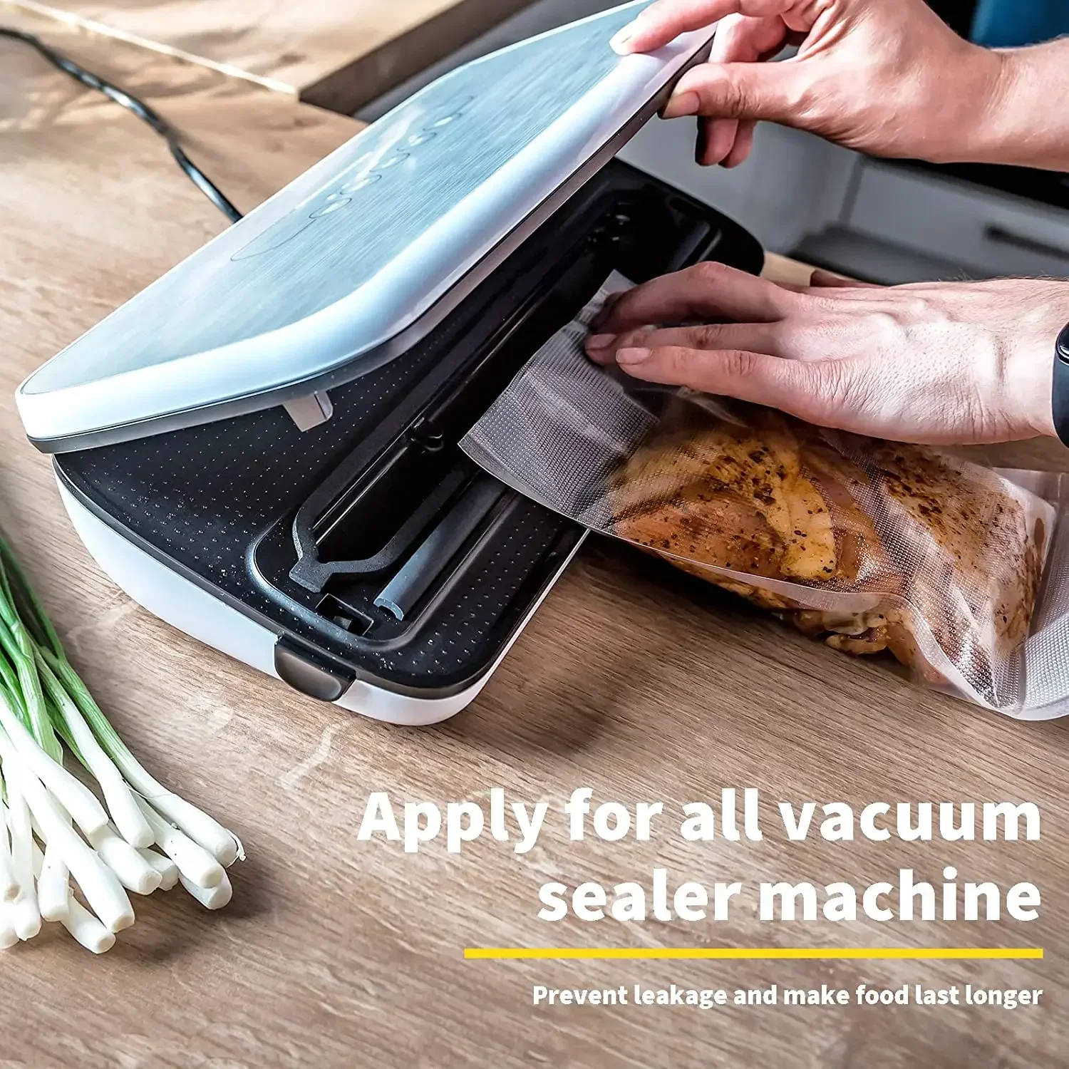 Vacuum Food Saver Sealer Bags Rolls 12/15/20/25/28/cm Sous Vide Storage Packaging bag for Meat Fruits Vegetables Nuts