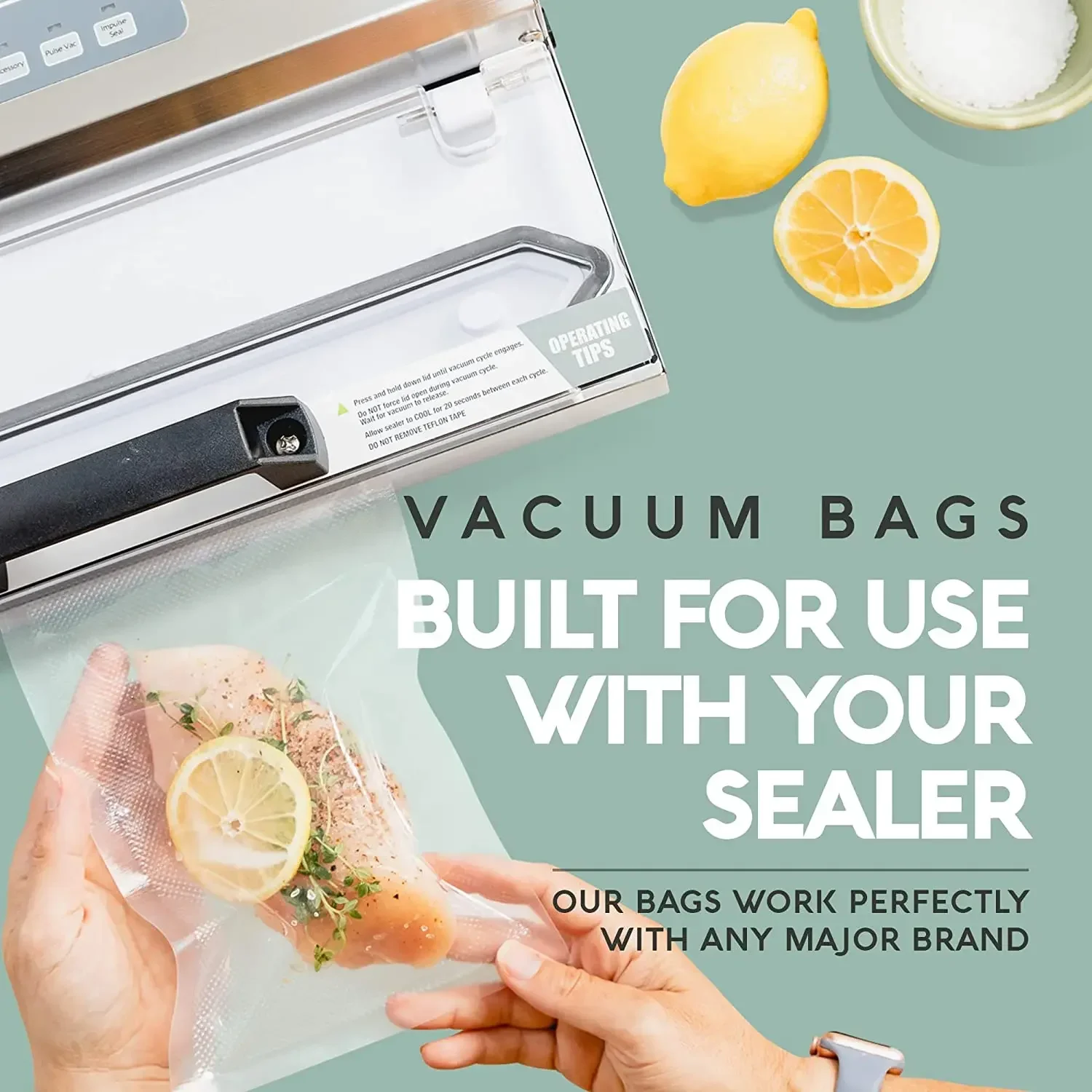 Vacuum Food Saver Sealer Bags Rolls 12/15/20/25/28/cm Sous Vide Storage Packaging bag for Meat Fruits Vegetables Nuts