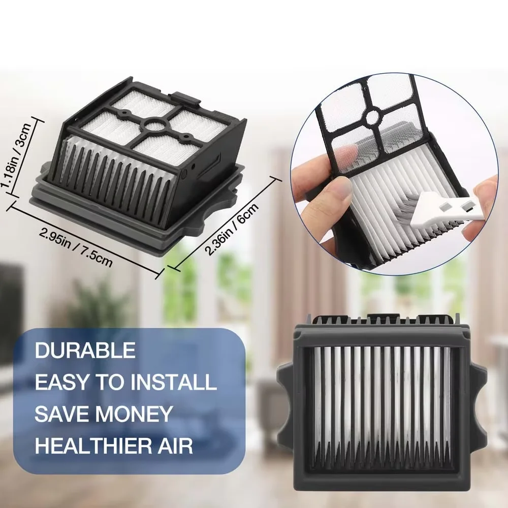 For Tineco Floor One Switch S6\Stretch S6 Parts Wet Dry Vacuum Cleaner Consumable Roller Brush HEPA Filter Accessories