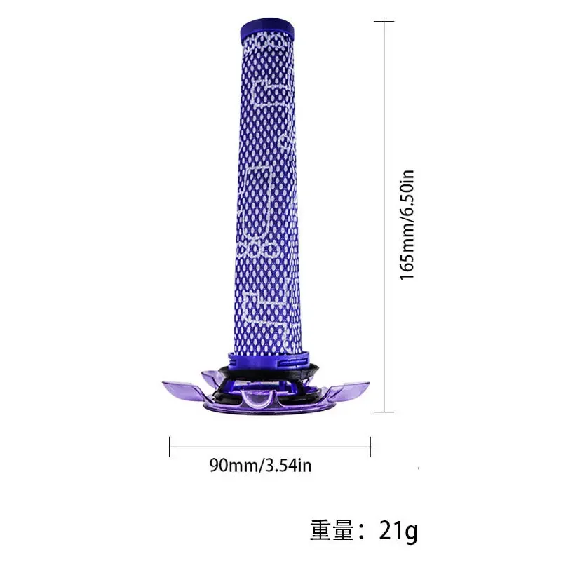 Filter for Dyson V8 Focus Upgraded Filter for Dyson V7 V8 New Version Cordless Vacuum V8 Animal Extra Vacuum SV25 SV37 Replaceme