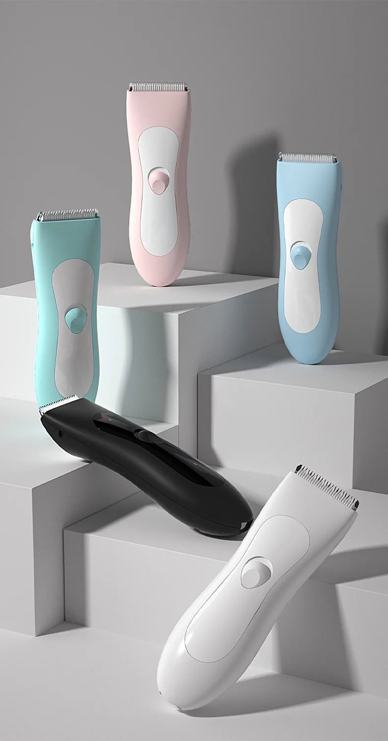 Men's Electric Groin Hair Trimmer Pubic Hair Trimmer Body Grooming Clipper for Men Bikini Epilator Rechargeable Shaver Razor