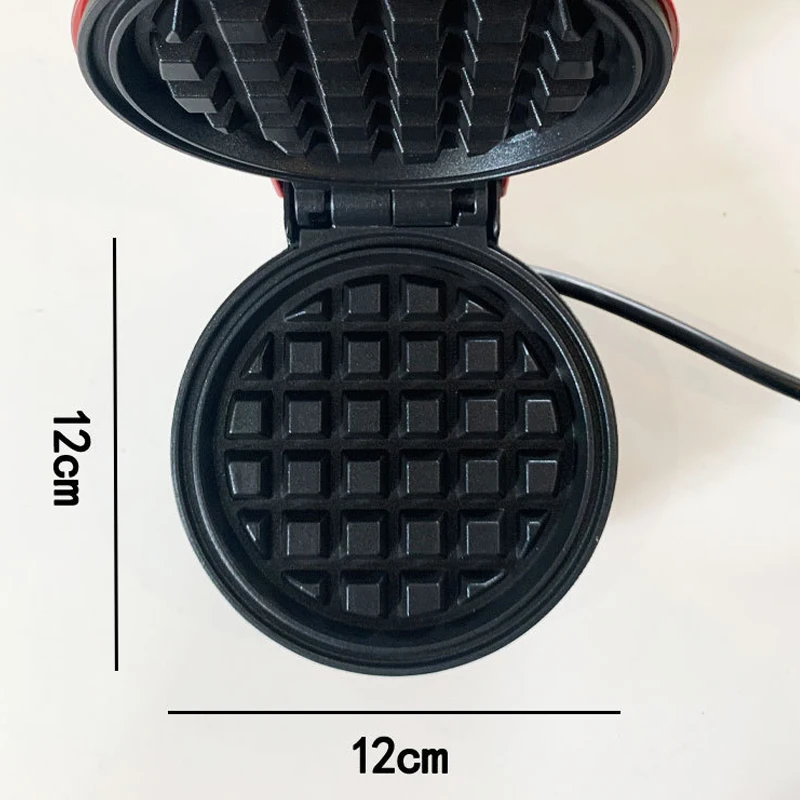 Eggette Machine Pan Breakfast Waffle Molds Mini Waffle Pot Egg Cake Oven Mini Electric Waffles Maker Bubble Egg Cake Oven