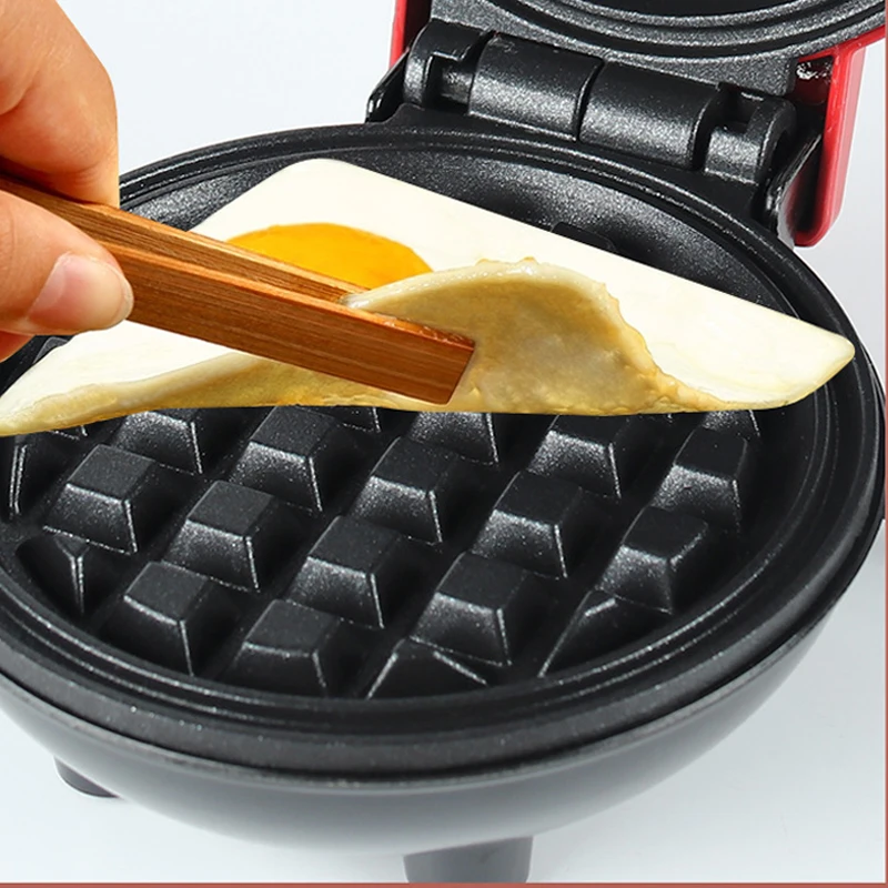 Eggette Machine Pan Breakfast Waffle Molds Mini Waffle Pot Egg Cake Oven Mini Electric Waffles Maker Bubble Egg Cake Oven