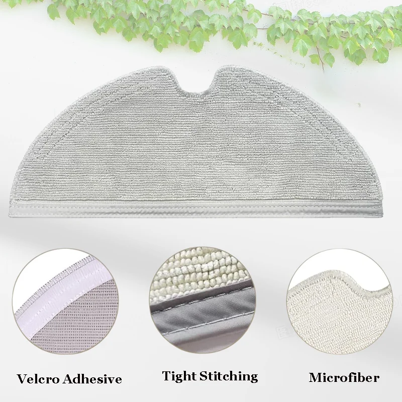 For Dreame D9 / D9 Max / L10 Pro / Trouver LDS Finder Vacuum Parts Main Side Brush Hepa Filter Mop Cloth Water Tank Accessories