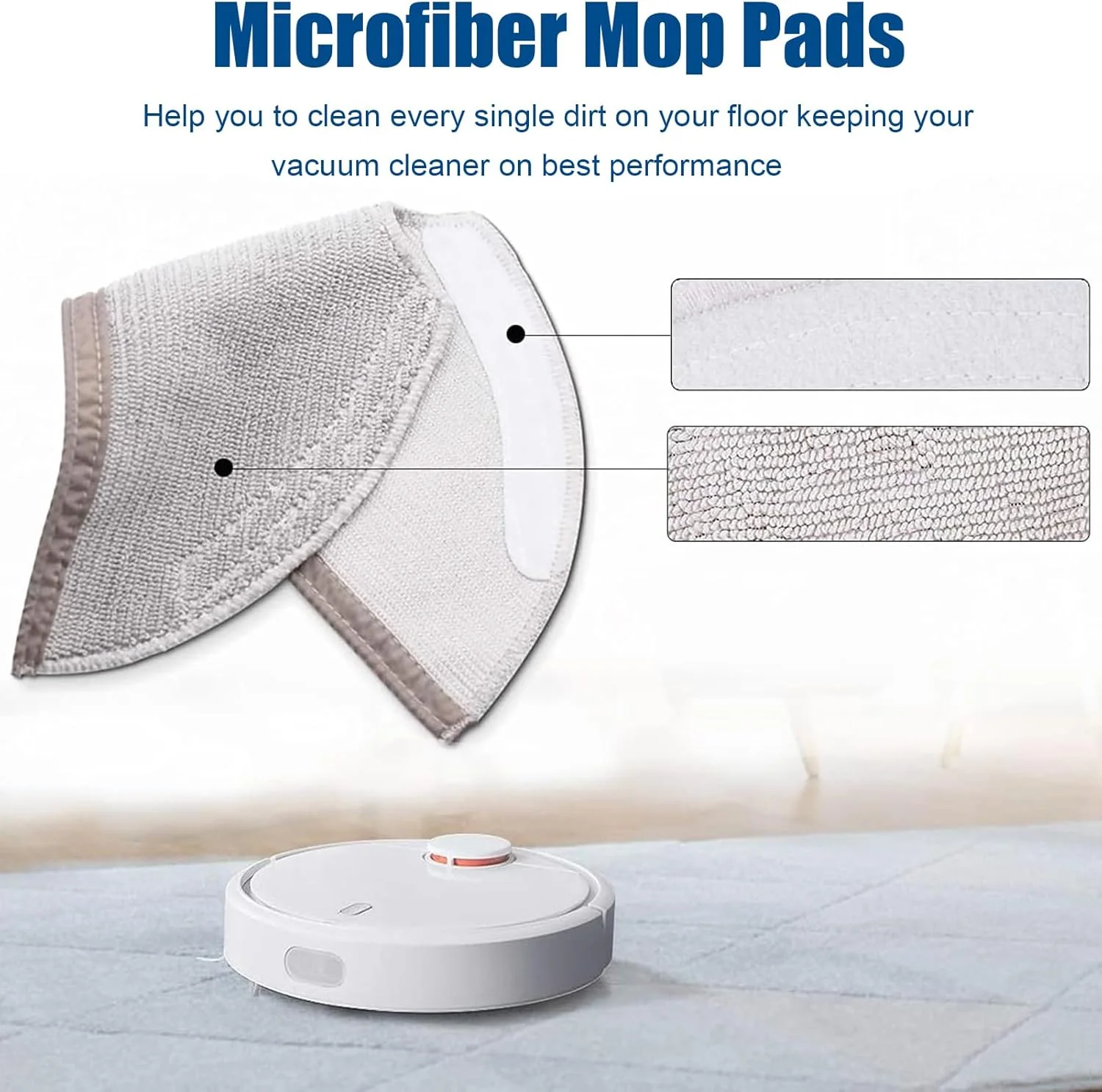For Xiaomi Roborock S5 Max S50 S55 S5 S6 MaxV S6 Pure E4 E5 Robot Vacuum Spare Parts Main Side Brush Hepa Filter Mop