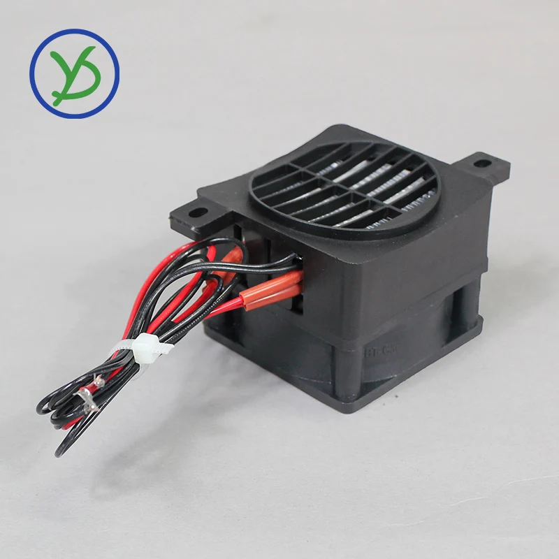 Insulation 12V 24V 48V 220V 50W~200W Thermostat Fan Heater Ceramic Heater With Fan Heat Blower For Incubator PTC Ceramic Heater