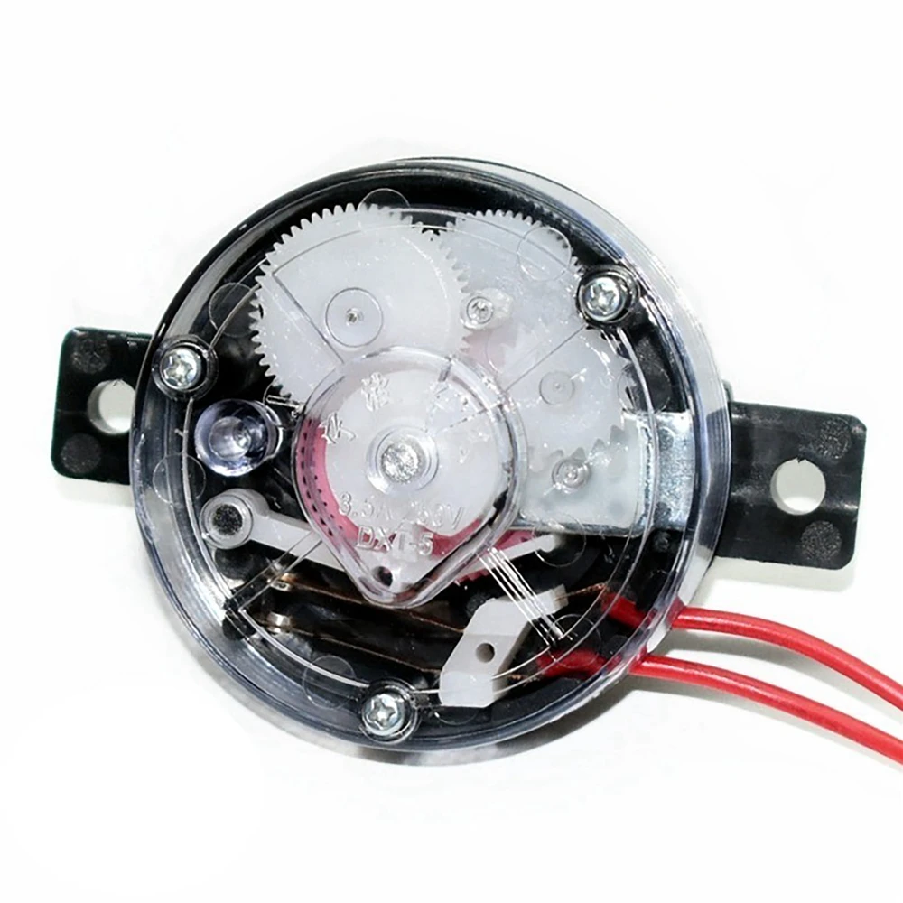 1PC Washing Machine Spin Dryer Tube 5Mins Timer 220V DXT5 180Degree 2-wire Timer Switch Mechanical Timing Knob
