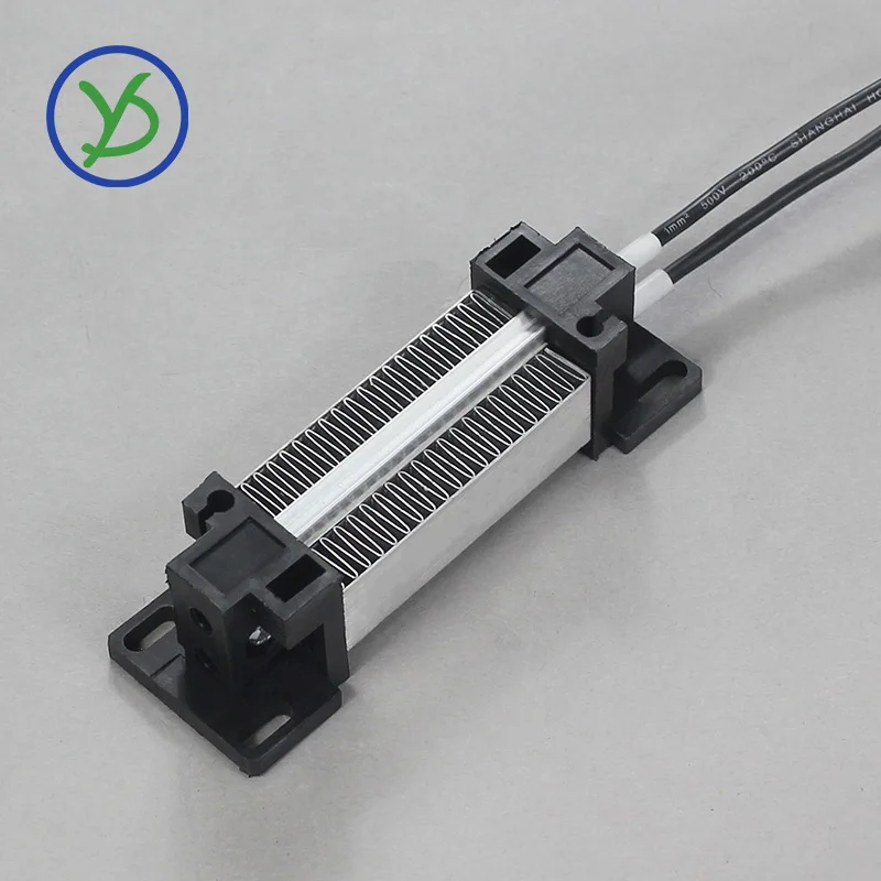 12V 24V 110V 220V 100W Insulated PTC Ceramic Air Heater AC DC Electric Heater Heating Apparatus Element 54A1 98x32mm