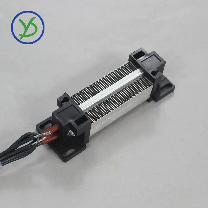 12V 24V 110V 220V 100W Insulated PTC Ceramic Air Heater AC DC Electric Heater Heating Apparatus Element 54A1 98x32mm