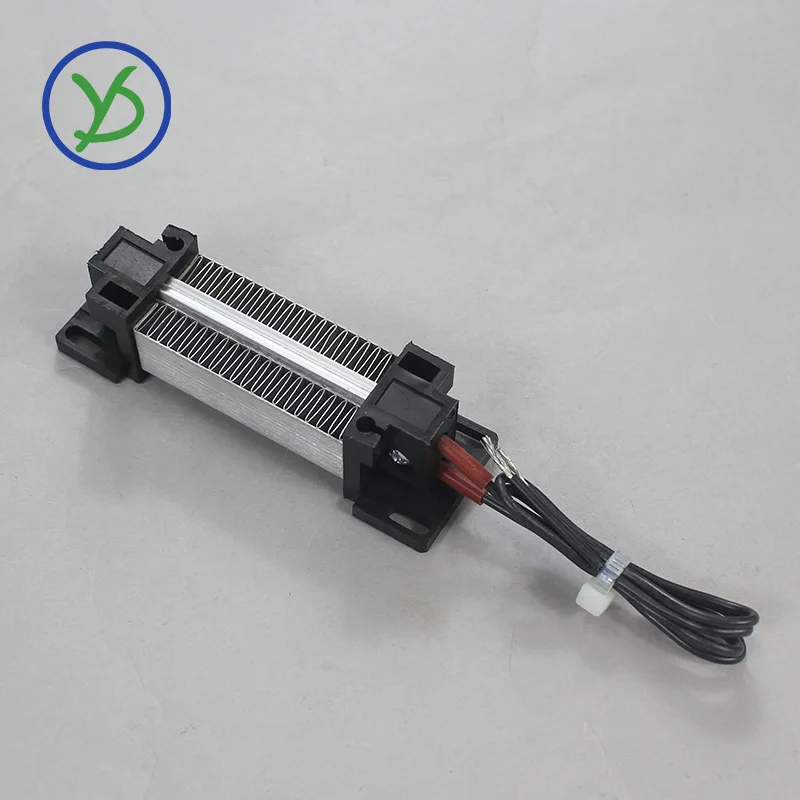 12V 24V 110V 220V 100W Insulated PTC Ceramic Air Heater AC DC Electric Heater Heating Apparatus Element 54A1 98x32mm