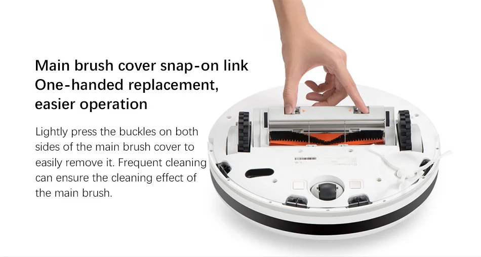 For Xiaomi Mijia 1C / STYTJ01ZHM T1 Dreame F9 Robot Vacuum Cleaner Hepa Filter Main Side Brush Mop Cloth Spare Part Accessories