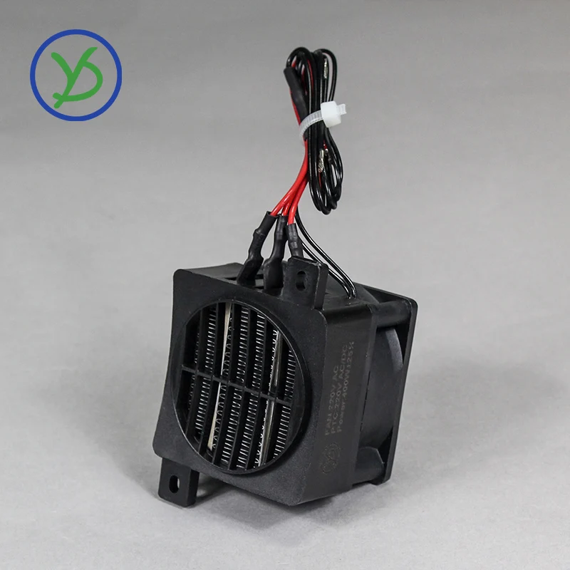 12V~220V 70W~400W PTC Heater Ceramic Constant Temperature Heater With Fan PTC Electric Heater Incubation Air Heating Element PTC