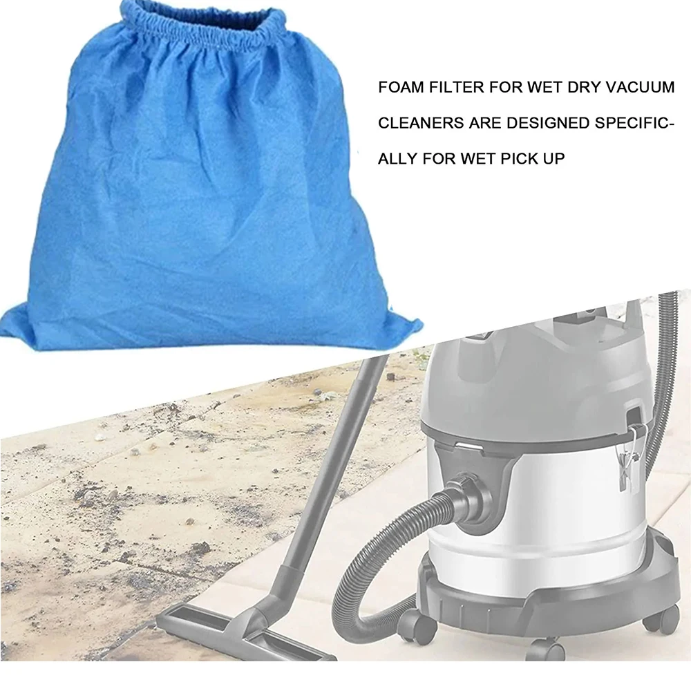 For Karcher MV1 WD1 WD2 WD3 NT Series Textile Filter Bag And Filter Elements, Vacuum Cleaner Filter Bag Parts Filter Replacement