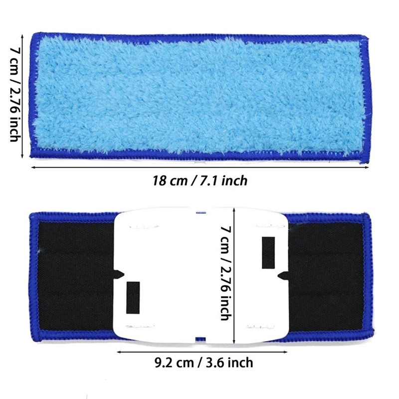 Washable Mopping Pads Kit For iRobot Braava Jet 200 Series 240 241 245 250 Robot Vacuum Cleaner Mop Cloths Rags Pads Replacement