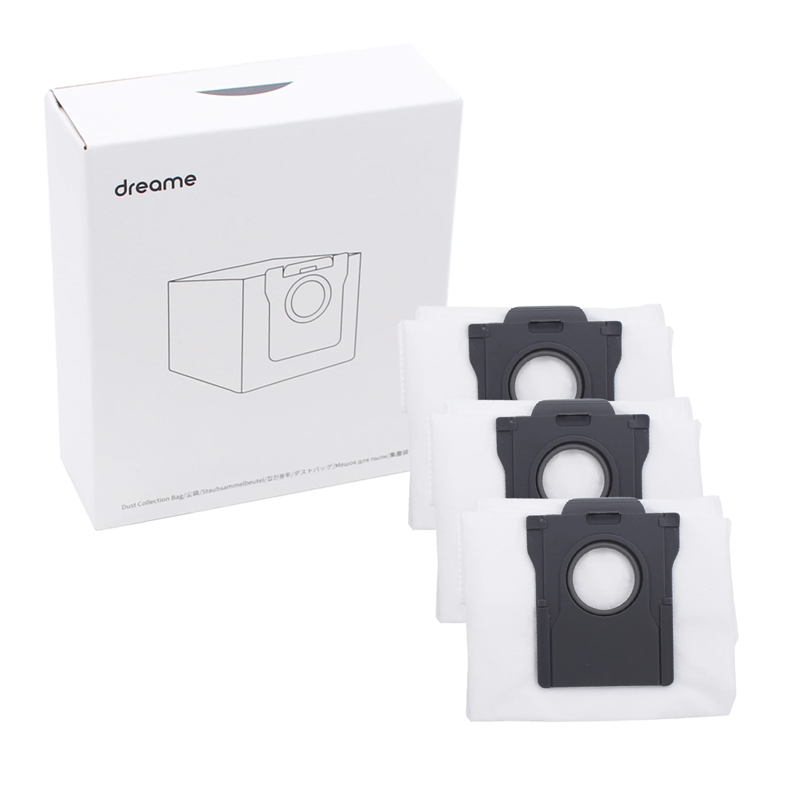 【Optional 】Original Dreame X40 Ultra Robot Vacuum Accessories ,Roller brush ,Filter ,Dust bag ,Mop cloth ,Side brush.