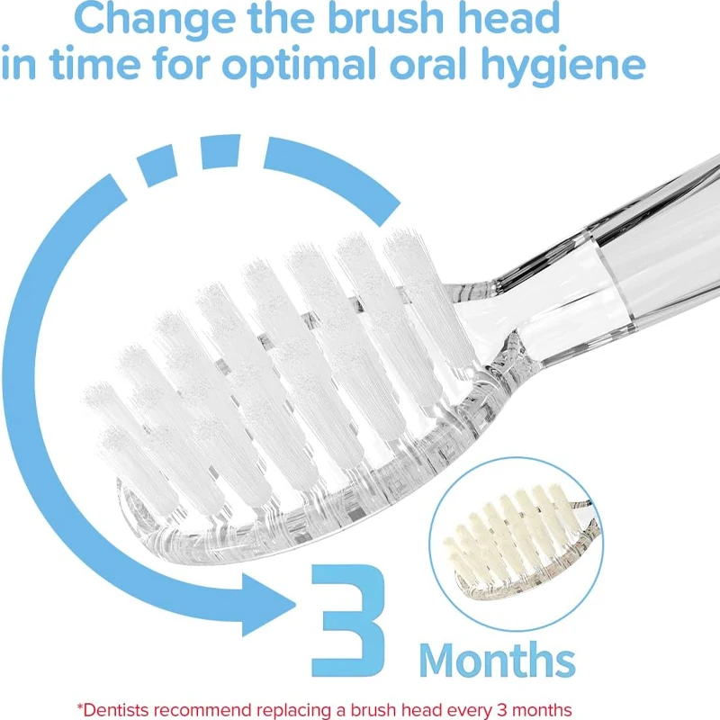10PCS Kid's Replacement Toothbrush Heads Soft Bristle Replaceable Brush Heads For Seago SG977/EK6/EK7/SG513 Electric Toothbrush