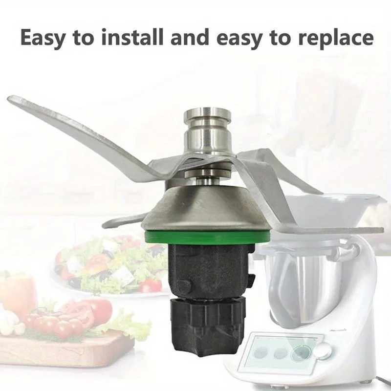 Stainless Steel Food Grade Replacement Blade for Thermomix TM5 & TM6 Durable Stainless Steel Mixer Knife Accessory