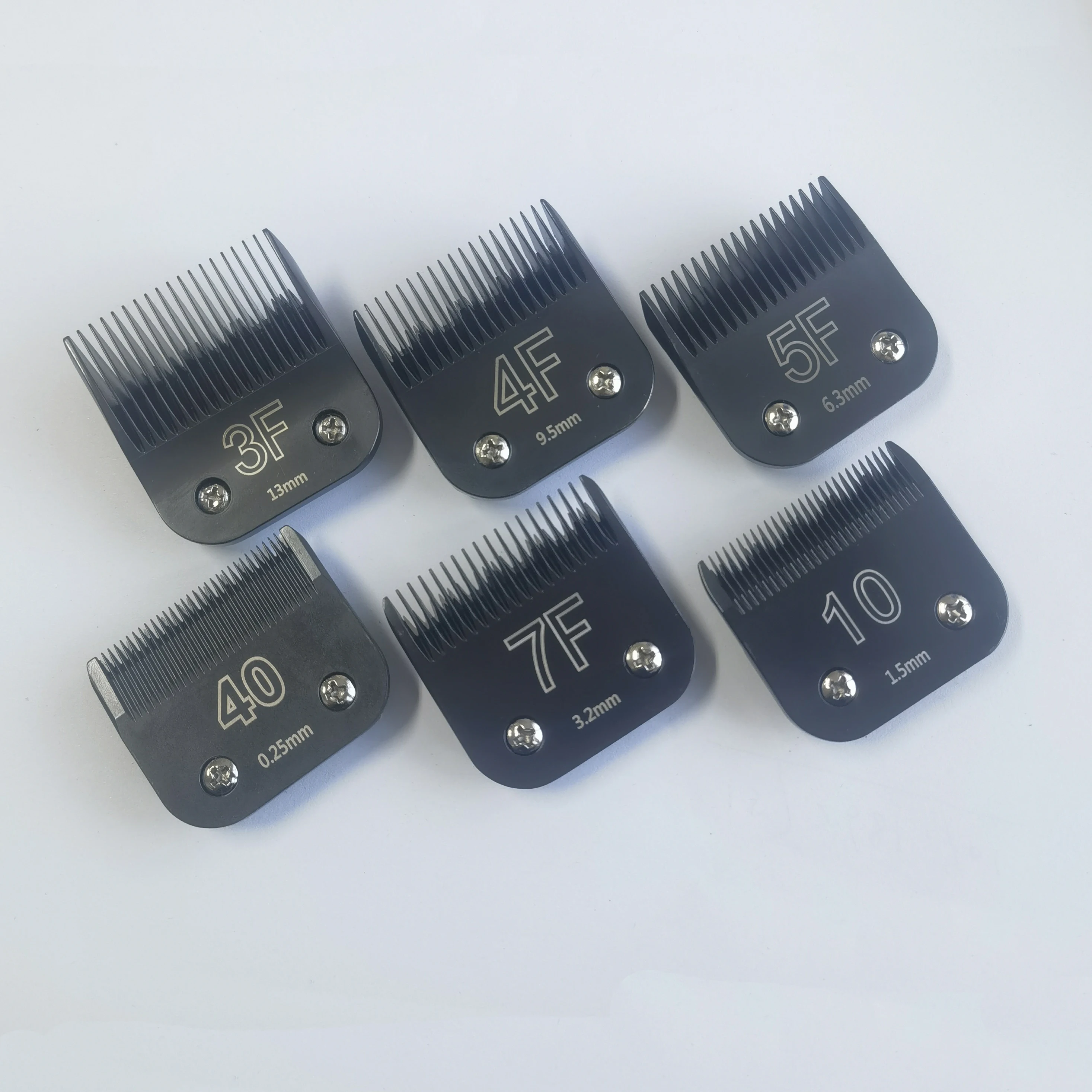A5 Black Color Blade Fit Andis Oster Heiniger Laube Moser Clipper