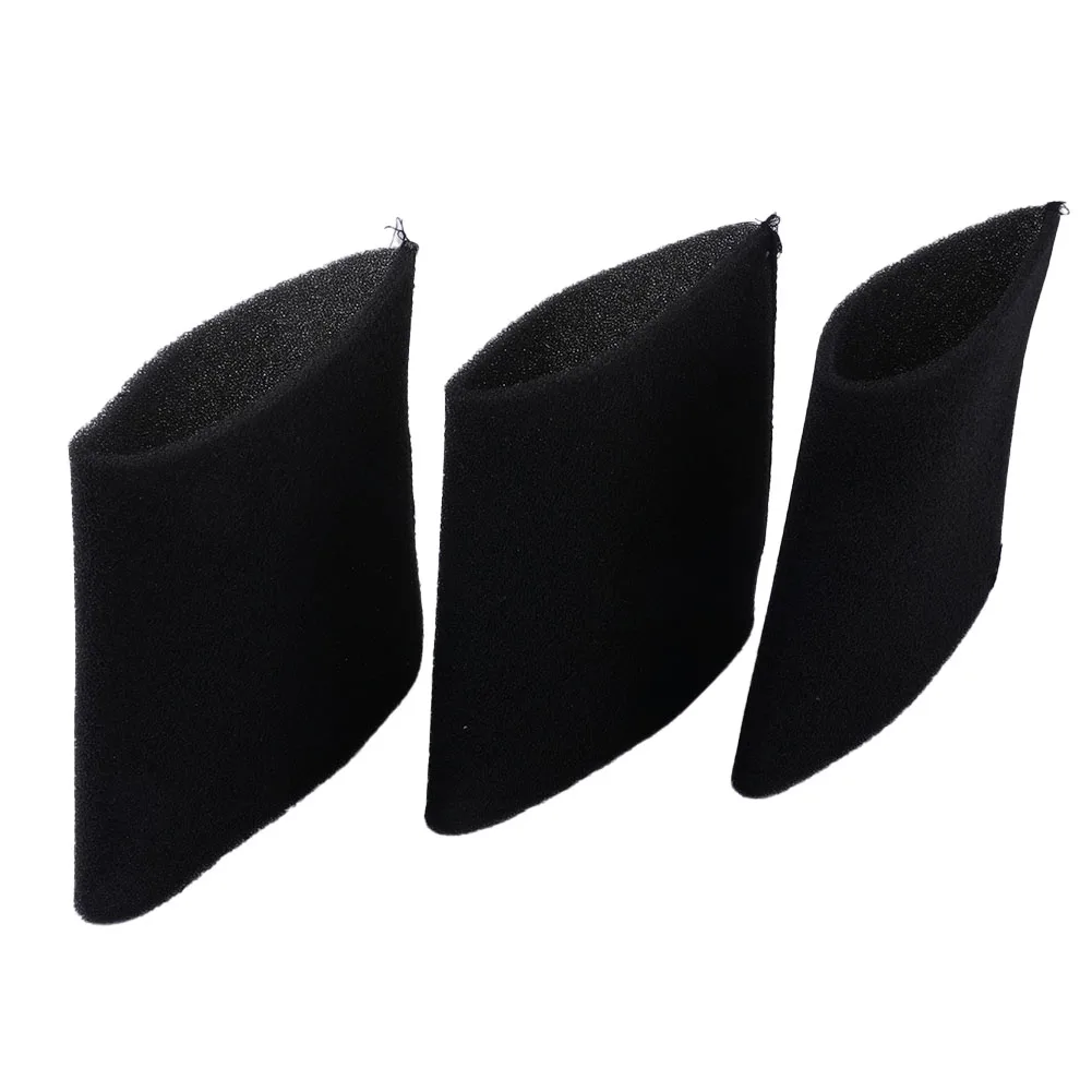 3pcs Black Dry Cloth Filter For Parksides PWD 1200 1250 1300 A1 B2 C3 E4 F5 Vac Dry Filter Vacuum Cleaner Bags Easy to install