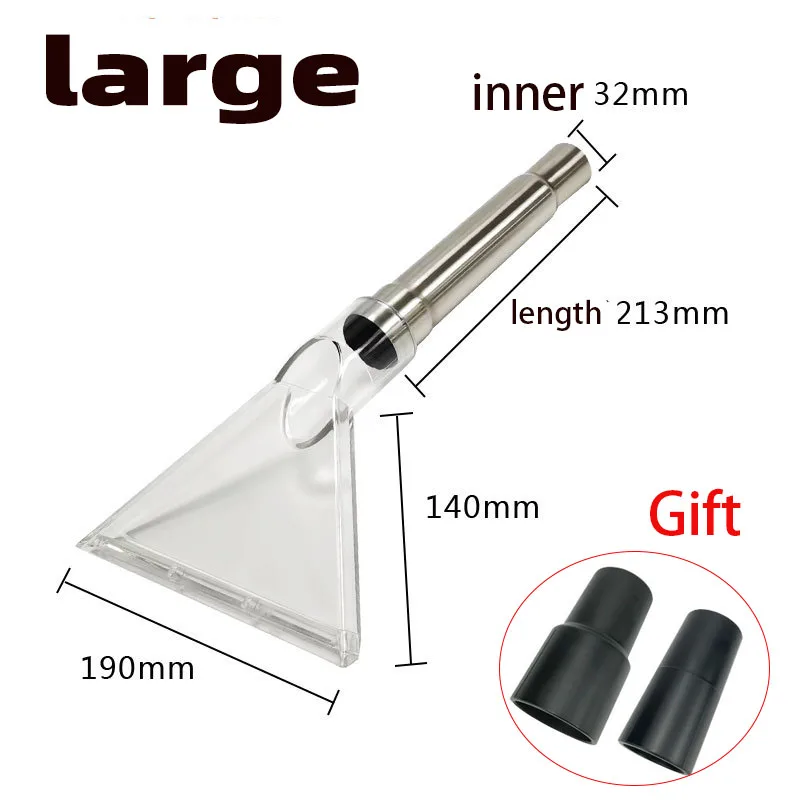 Carpet Vac Extractor Attachment-Tool - Cleaning Vacuum Clear For Upholstery Car Detailing Turn Shop Vac into an Extractor
